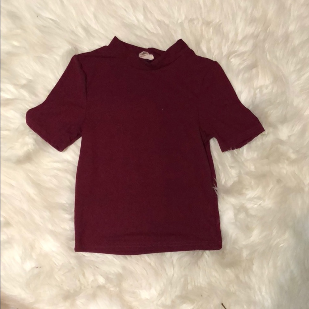 Small tight fitted crop top